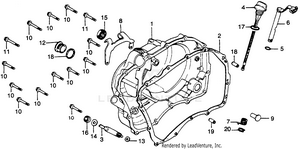 Right Crankcase Cover Schematic