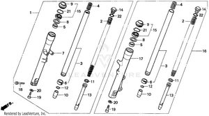 Front Fork Schematic