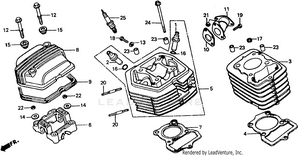Cylinder Head Schematic