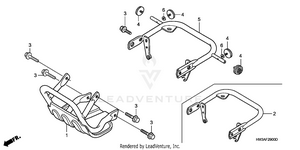 Carry Pipe (trx300ex'01-'06) Schematic