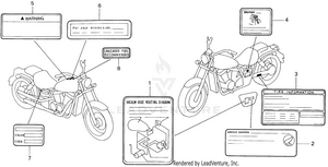 Vt1100c2caution Label Schematic