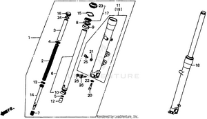 Front Fork Schematic