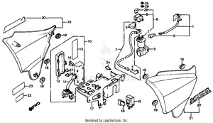 Side Cover 85-86 Schematic