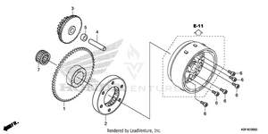 Starting Clutch Schematic
