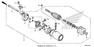 Starting Motor Schematic