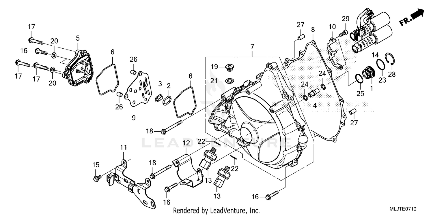 CLUTCH COVER (DCT)
