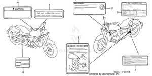 Caution Labels Schematic