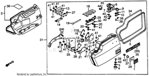 Gl650i Saddlebag Schematic