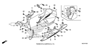 Middle Cowl@lower Cowl   (l.) Schematic