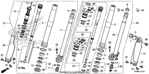 Front Fork (2) Schematic