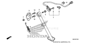 Side Stand Schematic