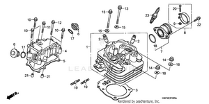 Cylinder Head Schematic