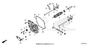 Shift Drum@shift Fork Schematic