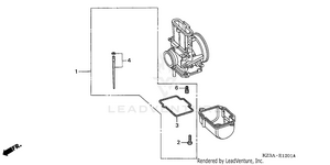 Carburetor Optional Kit ('02-'03) Schematic