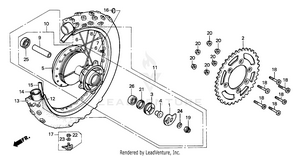 Rear Wheel Schematic