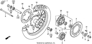 Rear Wheel Schematic