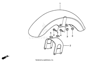 Front Fender Schematic
