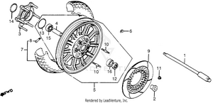 Rear Wheel Schematic