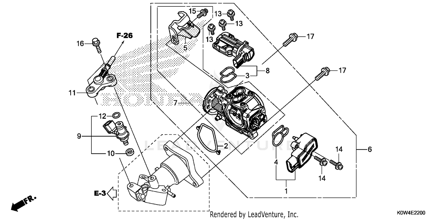 THROTTLE BODY@FUEL       INJECTOR