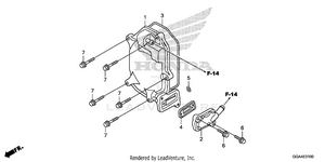Cylinder Head Cover Schematic