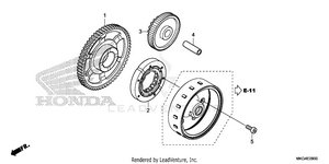 Starting Clutch Schematic
