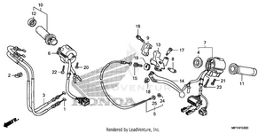 Handle Lever@switch@cable Schematic