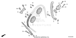 Cam Chain@tensioner Schematic