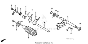 Shift Drum Schematic