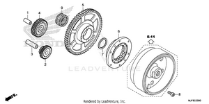 Starting Clutch Schematic