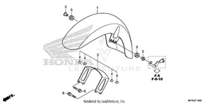 Front Fender (1) Schematic