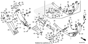 Exhaust Muffler Schematic