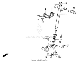 Steering Shaft Schematic