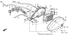 Air Cleaner ('03-'05) Schematic