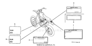 Caution Label Schematic