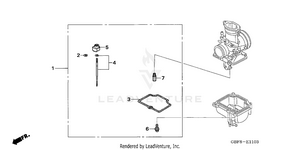 Carburetor Optional Kit ('05-'06) Schematic