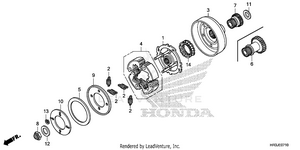Starting Clutch Schematic