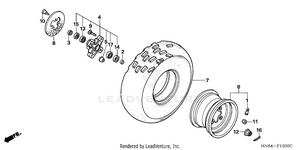 Front Wheel Schematic
