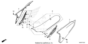 Seat@side Cover Schematic
