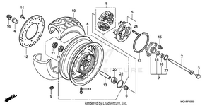 Rear Wheel (1) Schematic