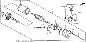 Starter Motor Schematic