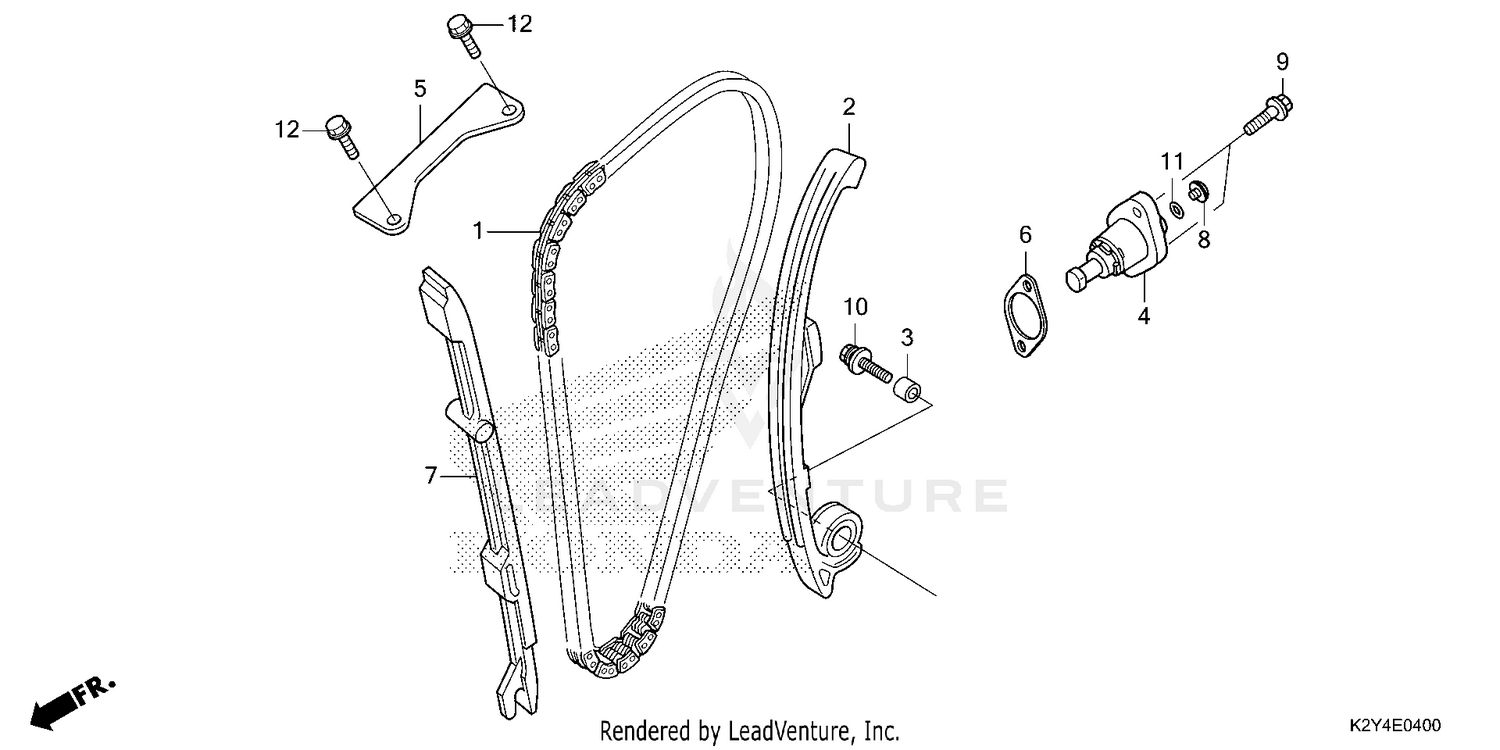 CAM CHAIN@TENSIONER