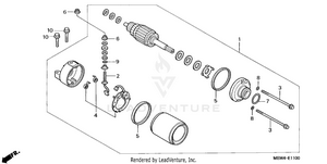 Starter Motor Schematic