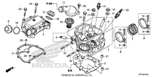Cylinder Head Schematic