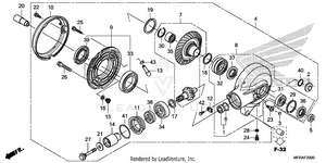 Final Driven Gear Schematic