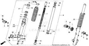 Front Fork Schematic