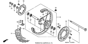 Rear Wheel Schematic