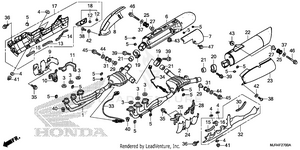 Exhaust Muffler Schematic
