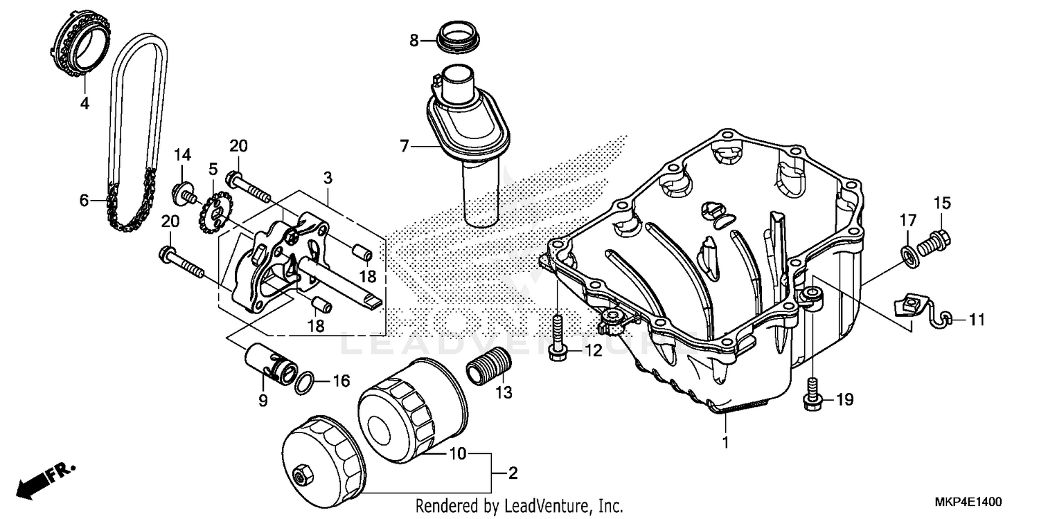 OIL PAN@OIL PUMP
