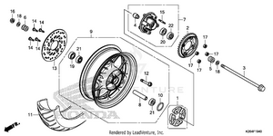 Rear Wheel Schematic