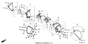 Meter Visor@shroud Schematic